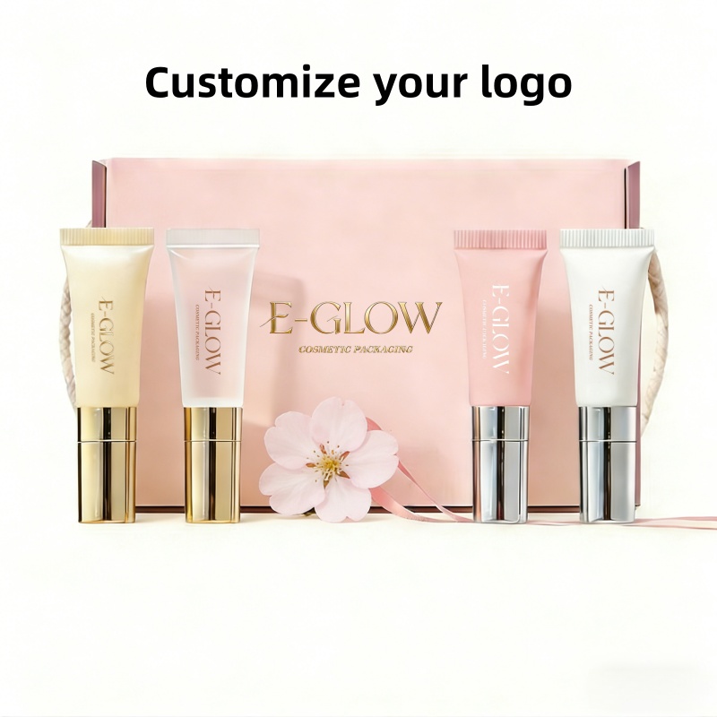 Luxury Skincare Logo - 【Logo Kustom】100 Buah Tabung Kosmetik Mewah