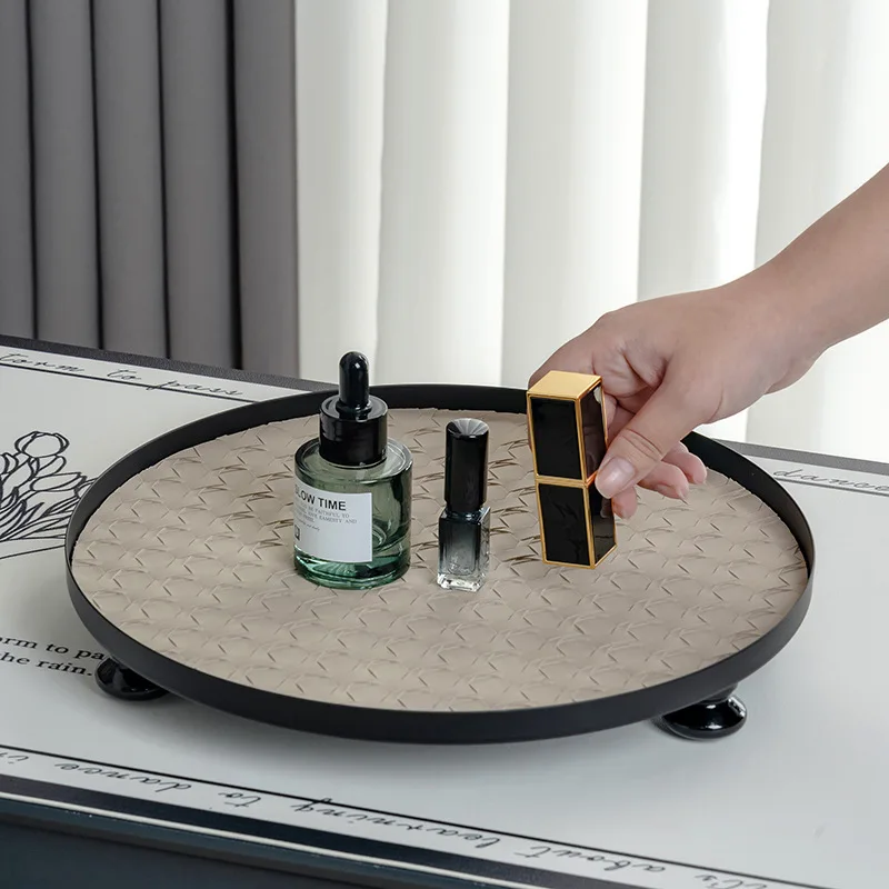 Luxury Skincare Tray - Nampan Dekorasi Meja dari Kayu dan