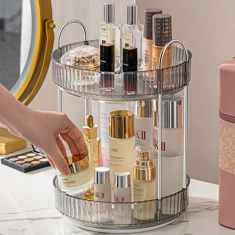 Kotak penyimpanan kosmetik mej - Luxury Skincare Tray ulasan dan harga
