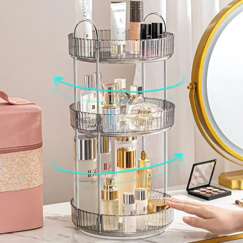 Kotak penyimpanan kosmetik mej - Luxury Skincare Tray ulasan dan harga
