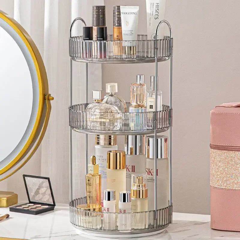 Kotak penyimpanan kosmetik mej - Luxury Skincare Tray ulasan dan harga