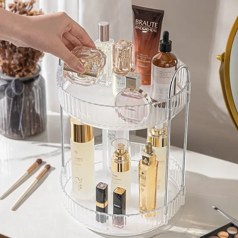 Kotak penyimpanan kosmetik mej - Luxury Skincare Tray ulasan dan harga