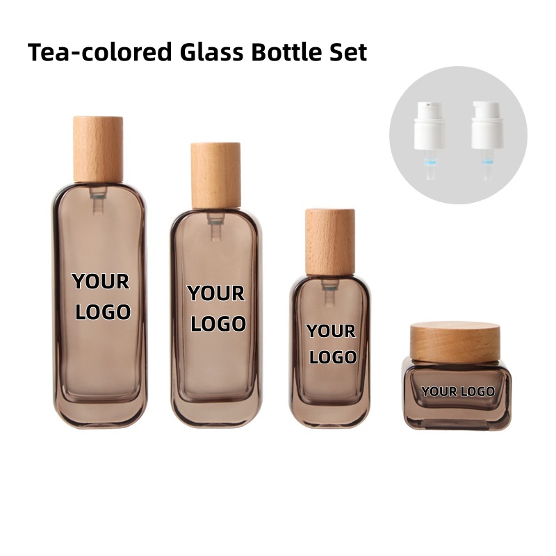 【Logo Custom】1 Buah Botol Pomp - Luxury Skincare Logo ulasan dan harga