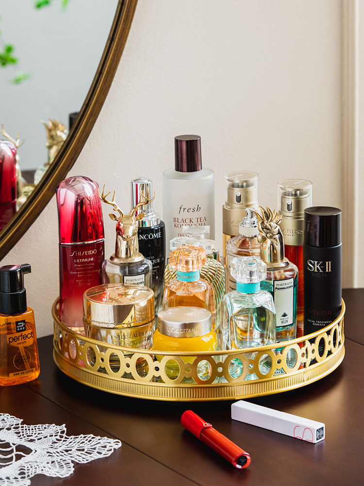 Nampan meja mewah ringan dari  - Luxury Skincare Tray ulasan dan harga