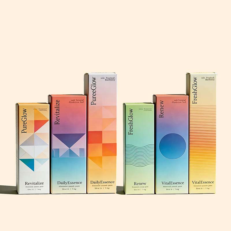 Kotak Kertas Kecantikan Custom - Luxury Skincare Logo ulasan dan harga